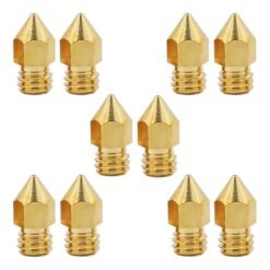 0.4mm 3d Printing Nozzle Printer Accessories Mk8 Brass