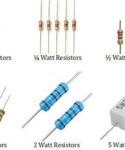 1000 Pcs Of 1/4 Watt Quarter,0.25w 5% Resistor In Pakistan