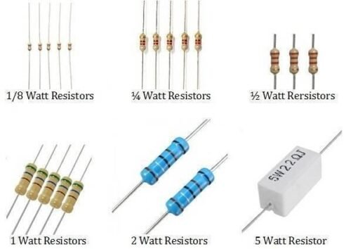 1/4 Watt Quarter,0.25w 1% Metal Film Resistor In Pakistan