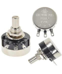 Rv24yn20sb103 10k Ohm Single Turn Potentiometer - Round