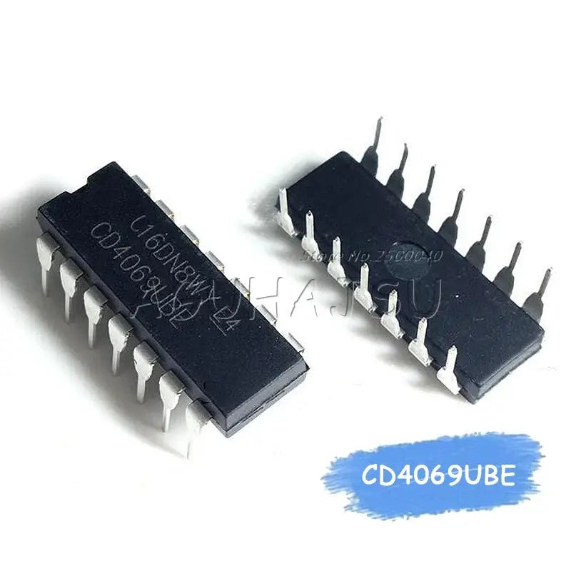 Cd4069 Not Gate Hex Inverter Ic Dip14