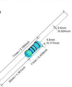 1/4 Watt Quarter,0.25w 1% Metal Film Resistor In Pakistan