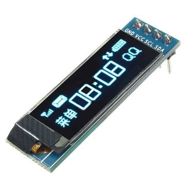 0.91 inch 128×32 OLED LCD Display Module IC I2C DC 3.3V 5V