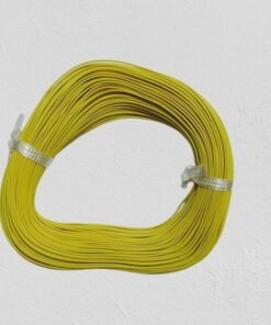 Yellow Wire 1meter Insulation Electronic Pcb Wrapping