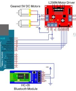 Components Of Making Bluetooth Controlled Robot Using