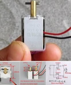 Dc 6-12v Bidirectional Self-retaining Solenoid Push Pull