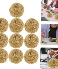 1 Piece Wire Sponge Soldering Iron Tip Cleaner Cleaning Ball