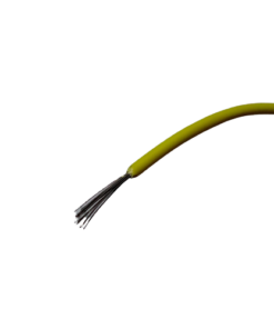 Yellow 1m Solderable Wire Hard Wires For Wiring Jumper Cable