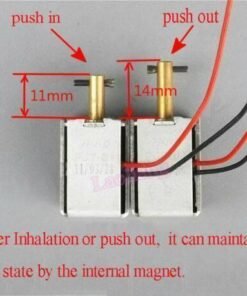 Dc 6-12v Bidirectional Self-retaining Solenoid Push Pull