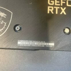 MSI GeForce RTX 3060 GAMING X 12G in Black color